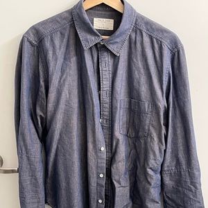 Nice Denim Rag & Bone button down